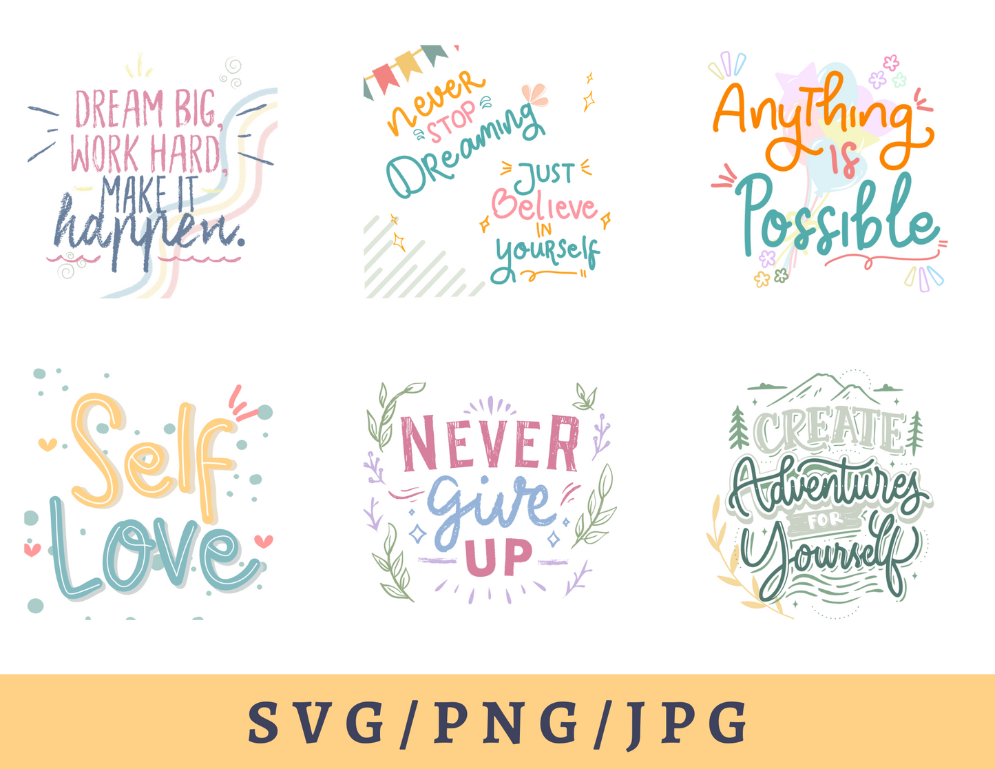 Printable Positive Quotes | Kindness/Motivational Quotes/Inspirational Quotes (A set of 12)