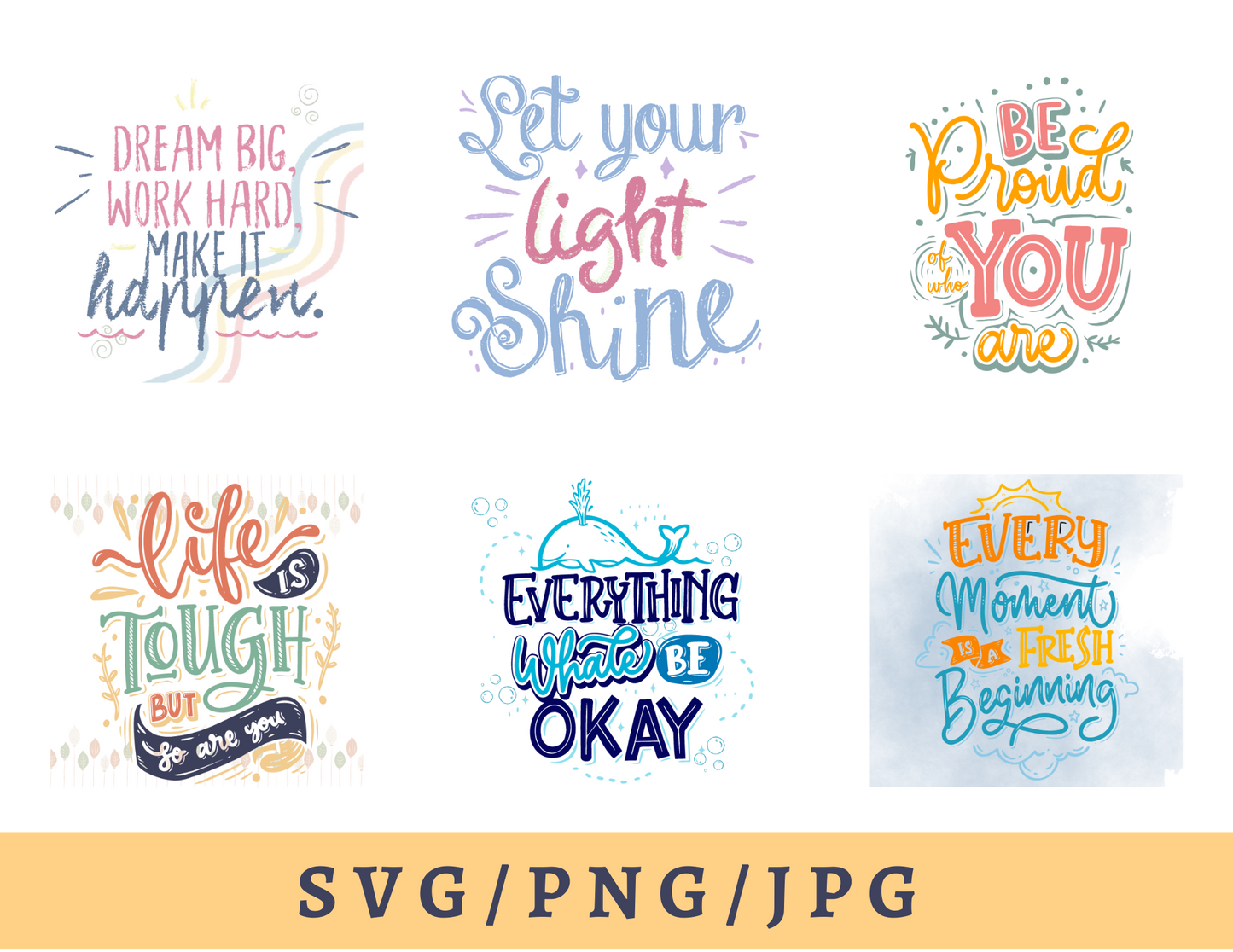 Printable Positive Quotes | Kindness/Motivational Quotes/Inspirational Quotes (A set of 12)