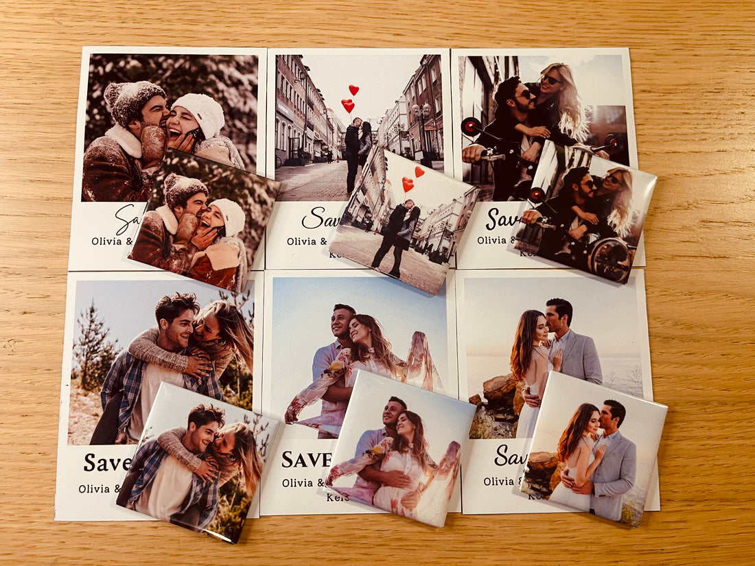 Fun and Heartwarming Christmas Gift Ideas: Custom Photo Magnets & Handmade Crochet Goodies!