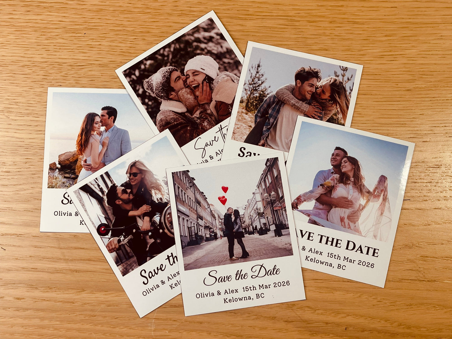 Personalized Save The Date Photo Magnets